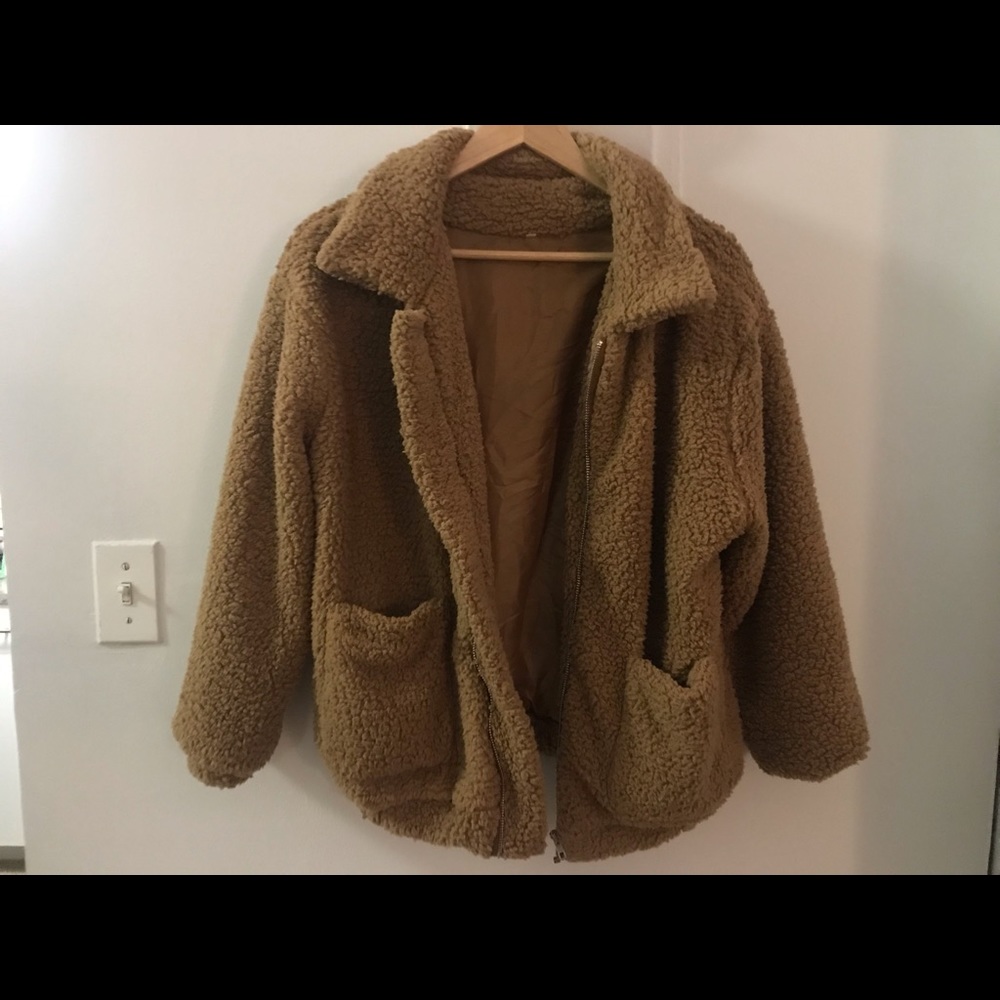 Teddy bear jacket